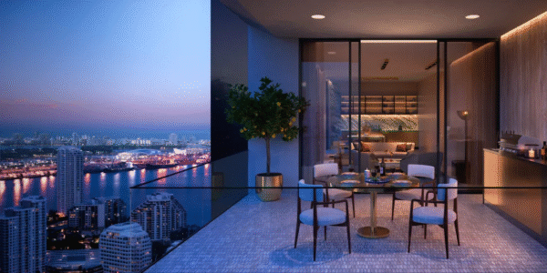 Exklusive Wohnungen und Luxuriöser Lifestyle im 5-Sterne-Hotel an der 888 Brickell Ave, Miami